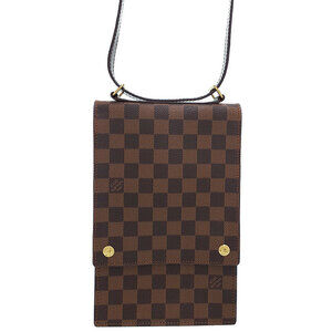 Louis Vuitton Damier Ebene Brown Portobello Shoulder Bag